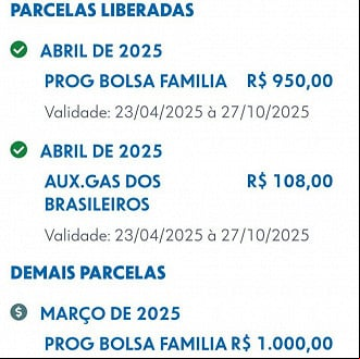 Consulta do Bolsa Família de Abril no Portal Cidadão.