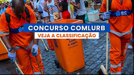 Concurso COMLURB divulga resultado; veja classificados Concurso COMLURB divulga resultado; veja classificados